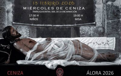 CARTEL MIÉRCOLES DE CENIZA ÁLORA 2026